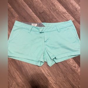 Volcom teal shorts